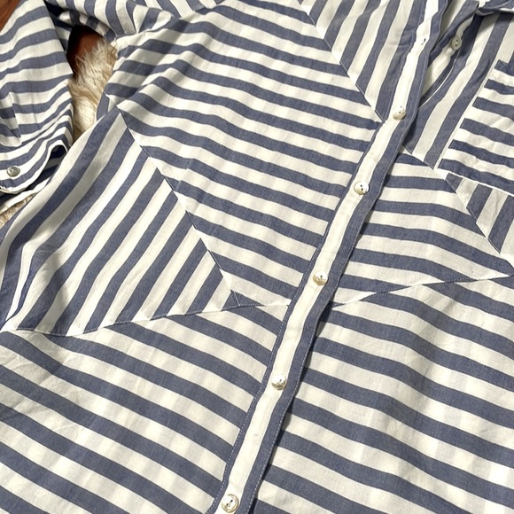 Chico’s spliced stripe tunic - Picture 9 of 9